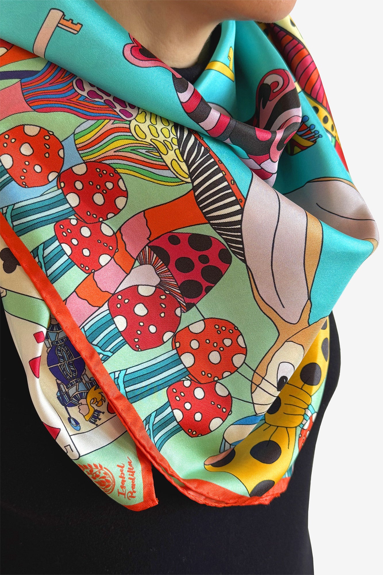 Alice's world Aqua 90 Silk Twill