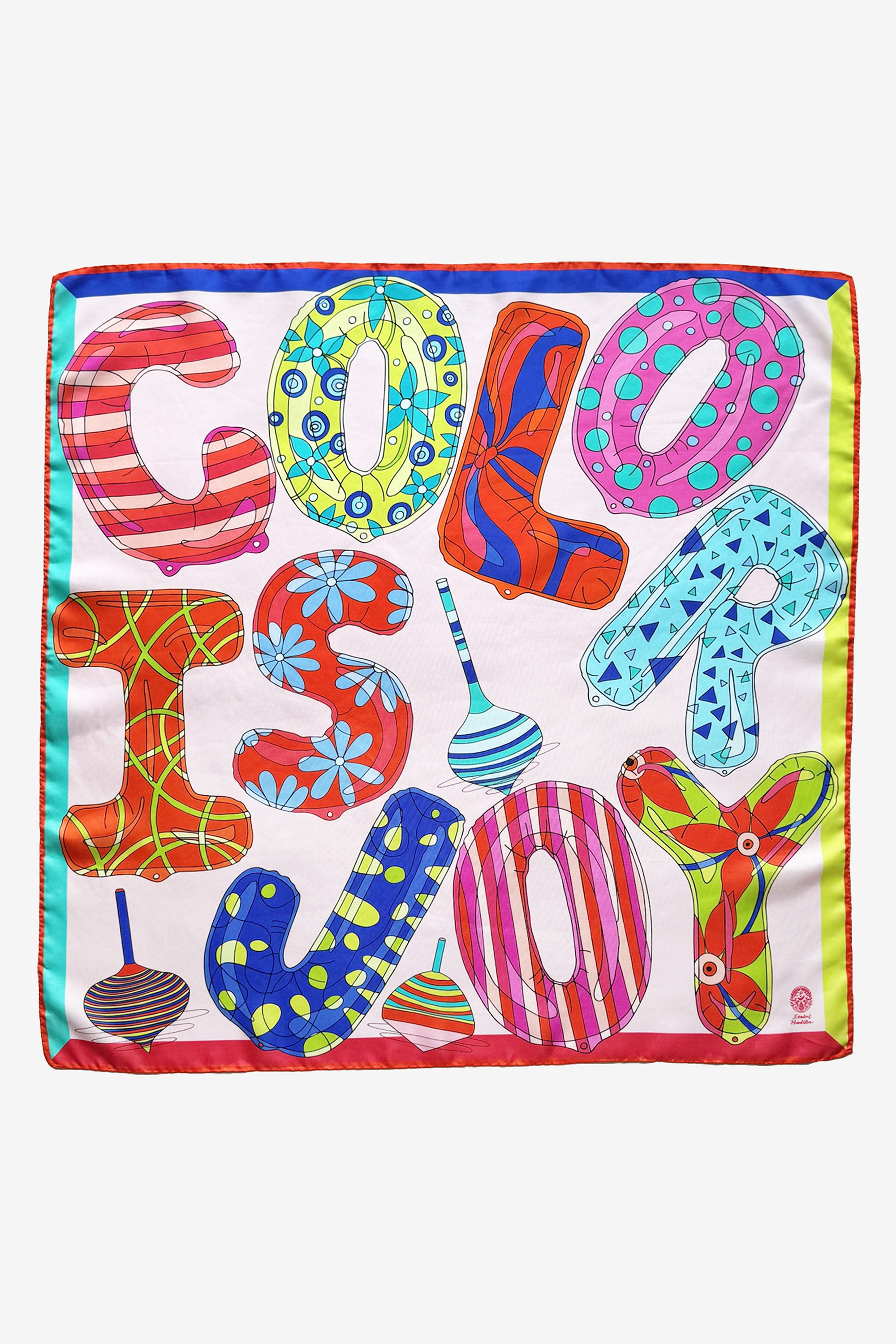 Color is Joy pink 136 Wool silk