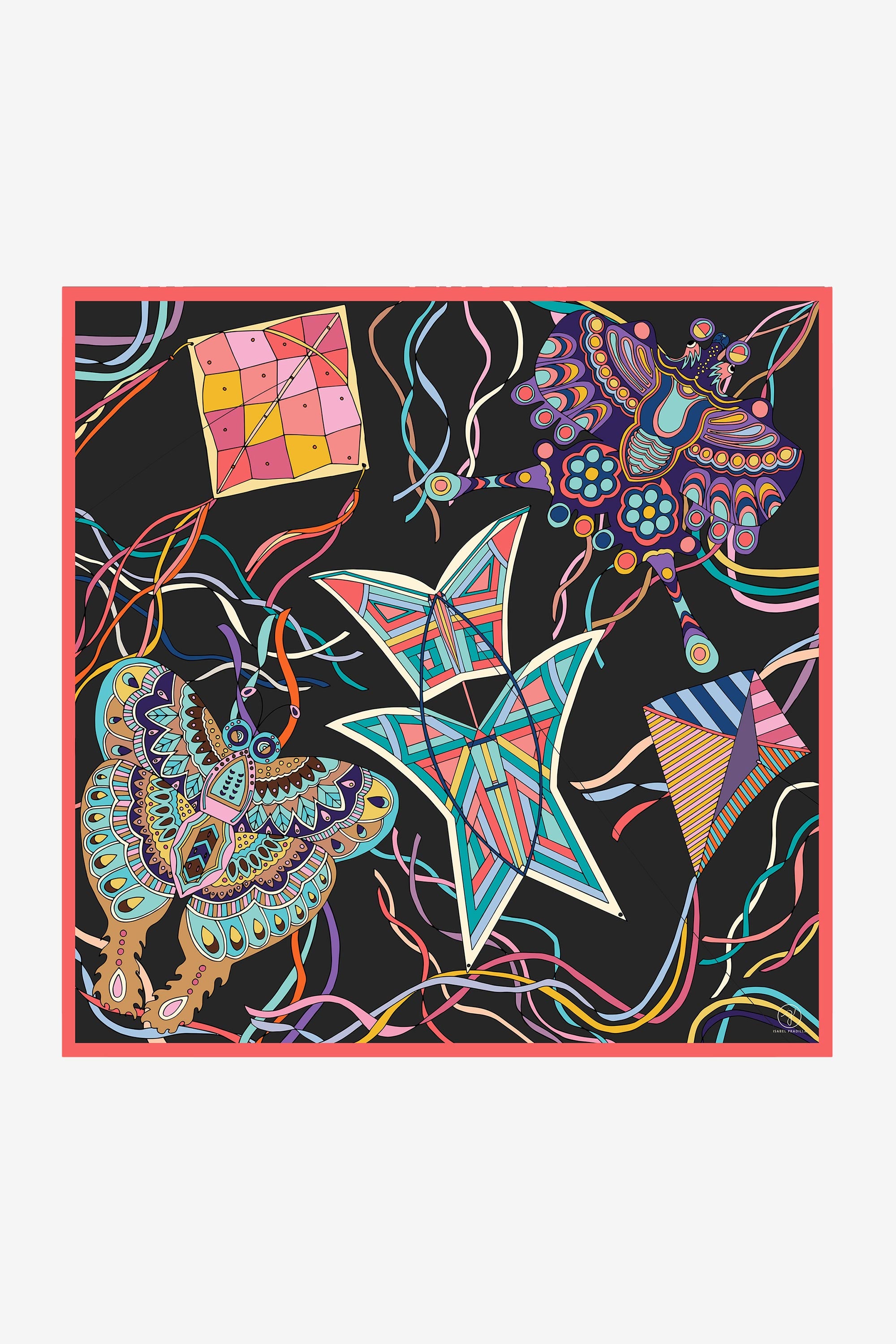 Anastasia Black 90 Silk Twill