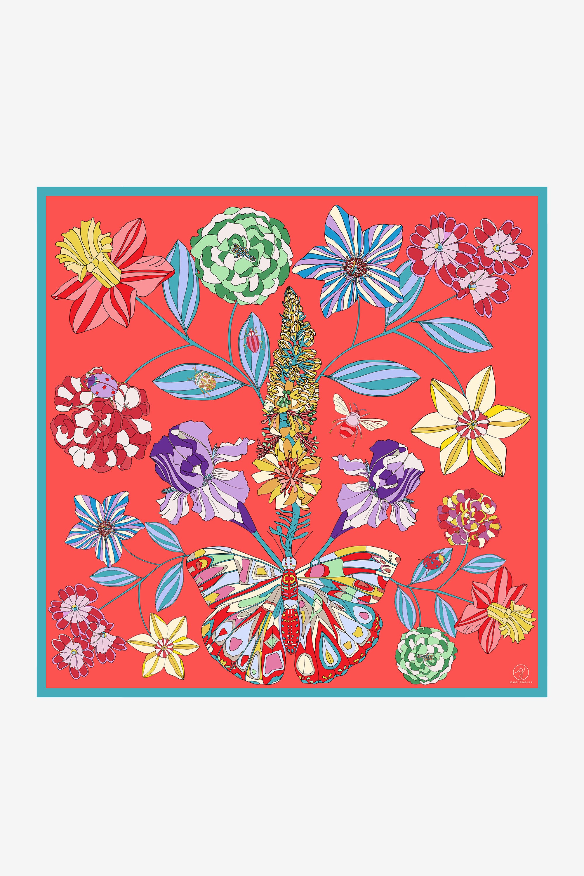 Spring wind orange 90 Silk Twill (Copy)