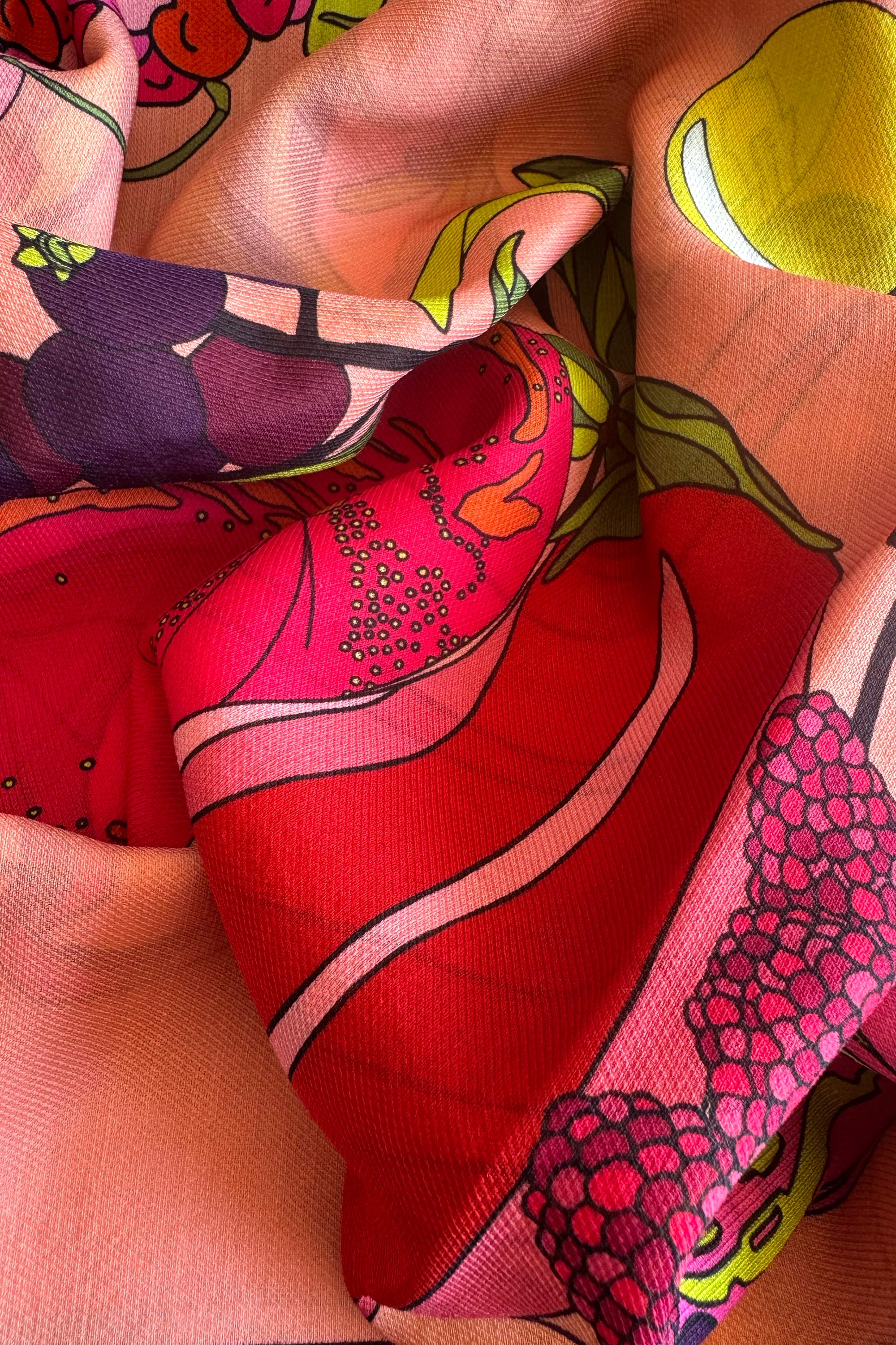 Summer Wind Pink 134 Wool Silk