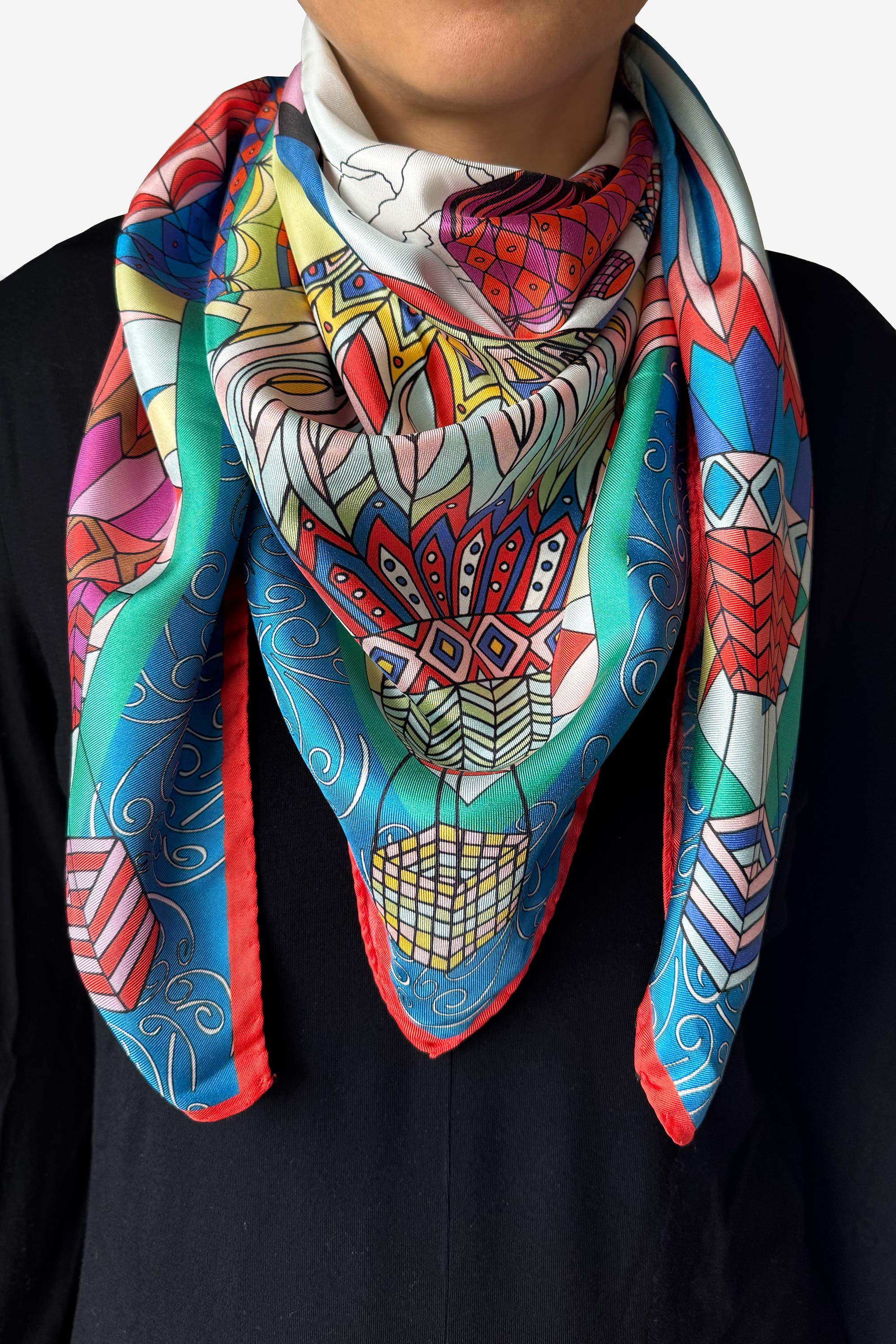 Fly Away Multi 90 Silk Twill