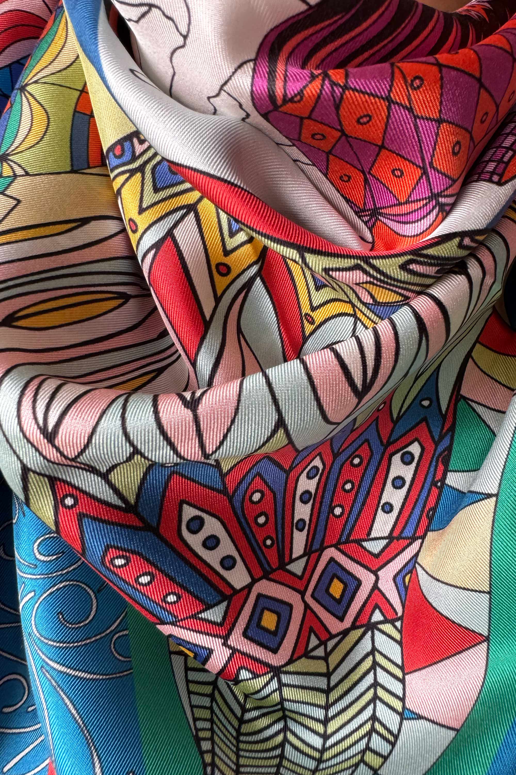 Fly Away Multi 90 Silk Twill